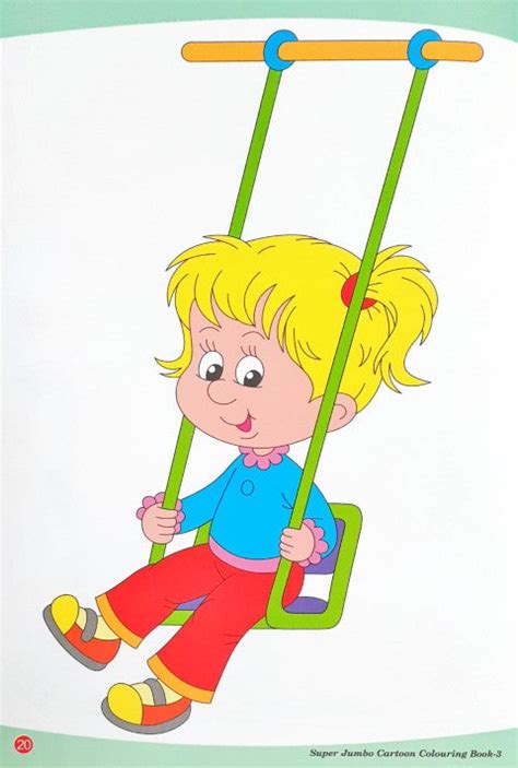 Super Jumbo Cartoon Colouring Book 3 – Books and You