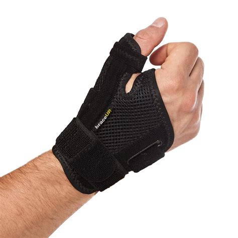 Buy BraceUP Thumb Spica Support Brace with Splints for Arthritis ...