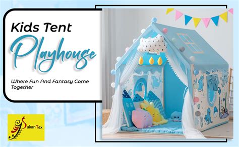 Buy Sukan tex Jumbo Size Extremely Light Weight Kids Play Tent House ...