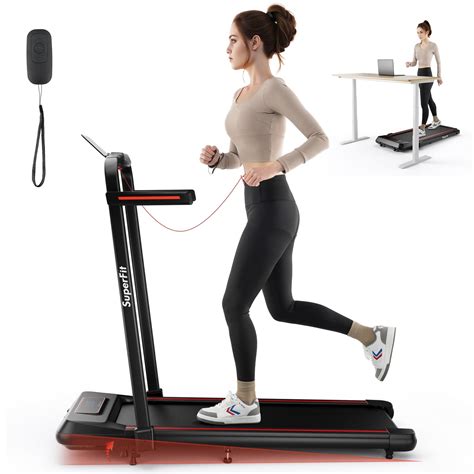 Buy Goplus2 in 1 Folding Treadmill, 3.0HP Walking Pad with Incline ...