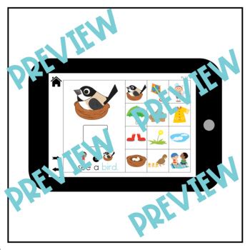 My Spring Words Early Intervention BOOM Books Speech and Language by B ...
