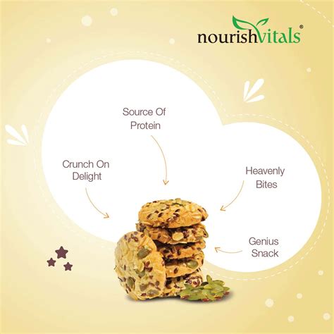 Buy NOURISHVITALS MULTIGRAIN COOKIES HEAVENLY BITES SOURCE OF PROTEIN ...