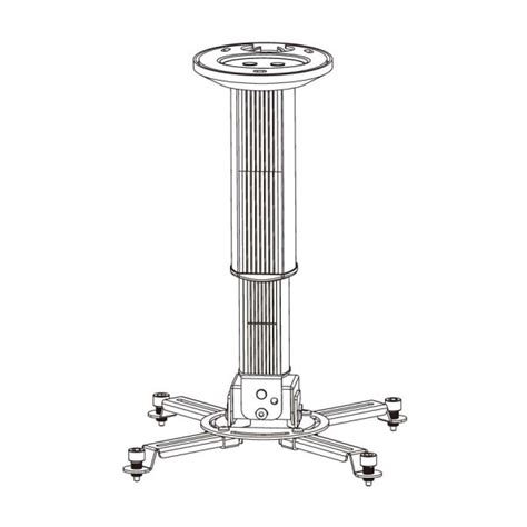 Liberty Grandview Projector Ceiling Mounts GPCM-D4060