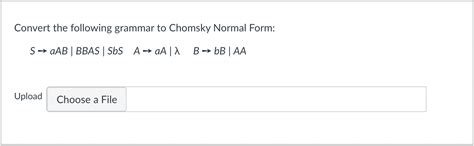 Image result for Convert Grammar into Chomsky Normal Form