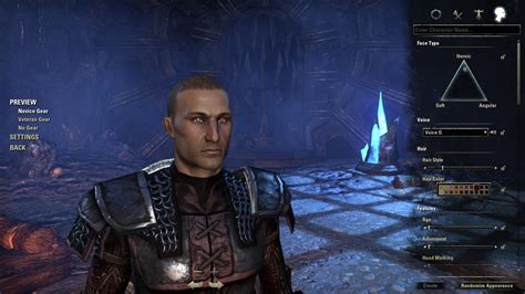 Elder Scrolls Online Character Creation Screen Elder Scrolls Online