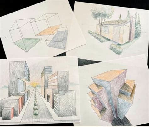 Image result for Perspective Object Drawing