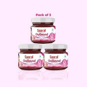 saaral Gulkand with Honey - Pack of 3 Gulkand Gulkand Price in India ...