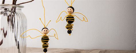 Wood Bees – Craft Idea – Rayher