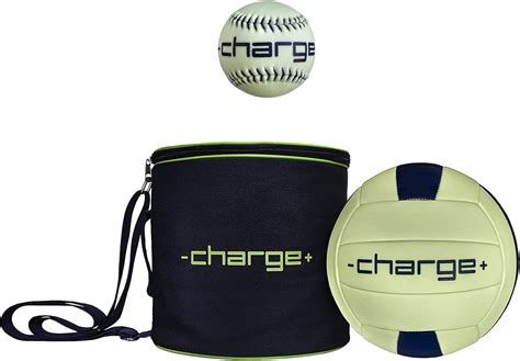Buy CHARGEBALL Glow in The Dark Volleyball PRO Kit with LED Charging ...