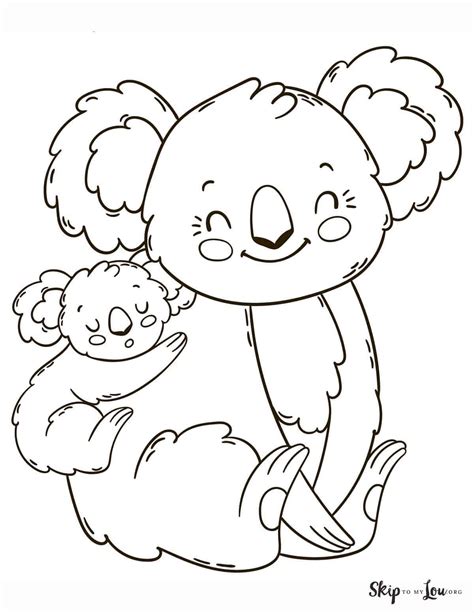 Koala coloring pages – Artofit