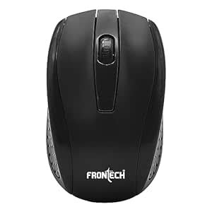 Amazon.in: Buy FRONTECH Wireless Mouse, 2.4 GHz with USB Nano Receiver ...