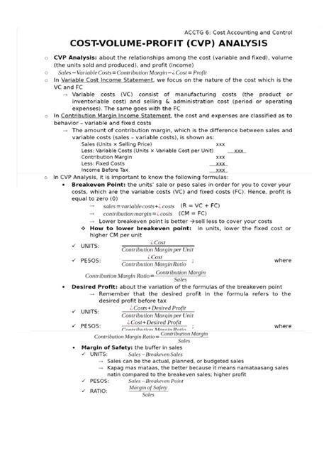 CVP Analysis 的图像结果