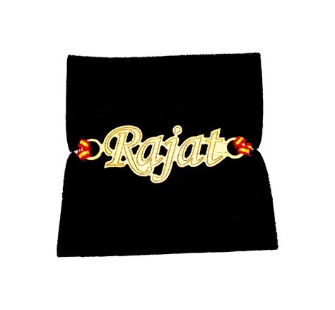 Order Personalized Name Wooden Rakhi online at lowest prices in India ...