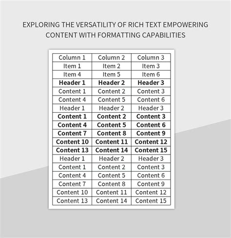Format Text Excel 的图像结果