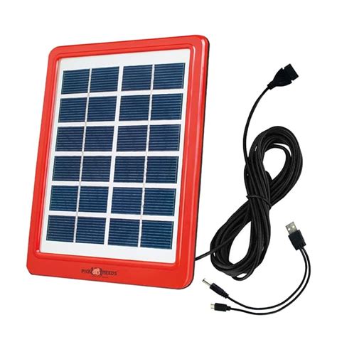Pick Ur Needs® Portable Solar Panel 6V 2.5W Solar Board Waterproof 93% ...