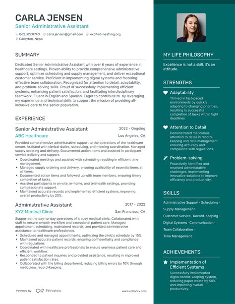 3 Senior Administrative Assistant Resume Examples & How-To Guide for 2024