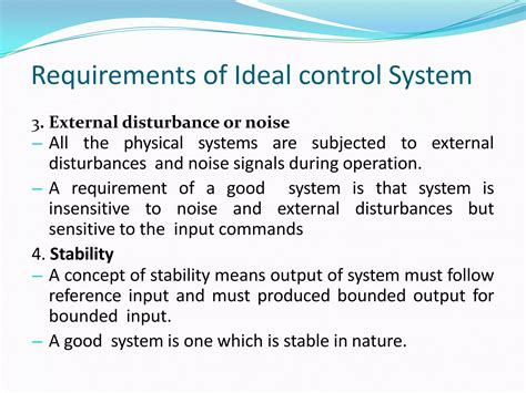 Image result for Control Systems Basic Specification