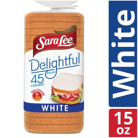 Sara Lee Delightful White made With Whole Grain Bread, Keto Friendly ...