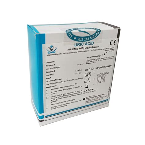 Uric Acid Reagents 4x25ml Pack | Vanguard Diagnostics
