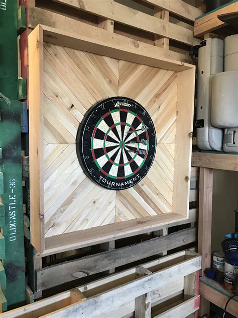 Diy Dartboard Cabinet