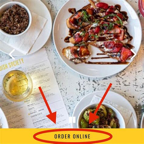 Dish Society menu in Houston, Texas, USA