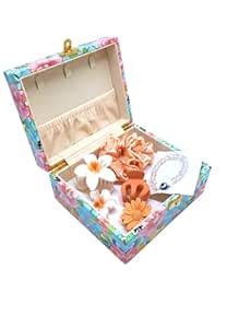 6 Pcs Hair Accessories Combo for Women & Girls | Satin Scrunchie, Large ...