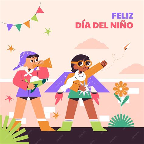 Premium Vector | Flat dia del nino illustration