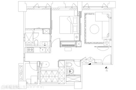140平米三房户型图 – 设计本装修效果图