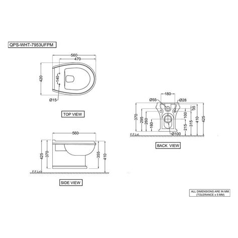 Jaquar Queens Prime Rimless Wall Hung Wc (QPS-WHT-7953UFPM) Wholesale ...