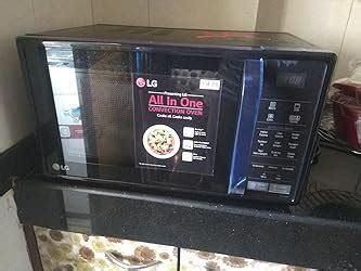 LG 21 L Convection Microwave Oven (MC2146BG, Glossy Black) : Amazon.in ...
