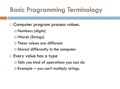 Image result for Computer Programming Terminologies