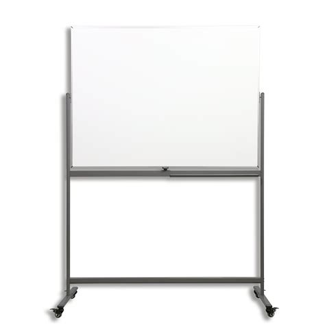 Movable Whiteboard with Stand, Rolling Whiteboard on Wheels - Whiteboard and Magnetic Whiteboard