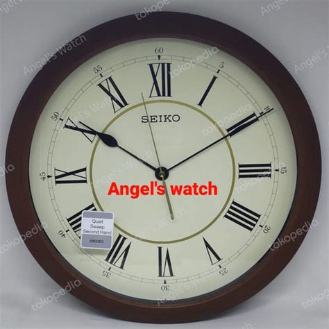 Jual JAM DINDING SEIKO QXA598T QXA598 ORIGINAL GARANSI RESMI ROMAWI ...