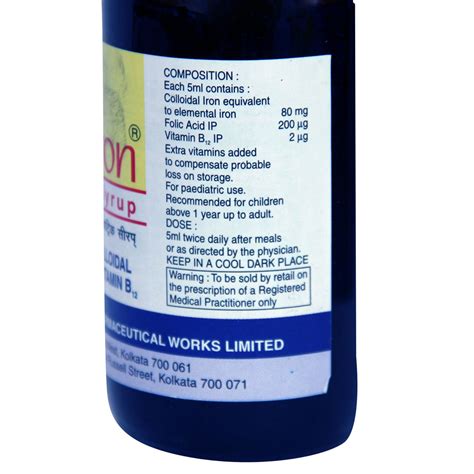 Tonoferon Paediatric Syrup | Uses, Side Effects, Price | Apollo Pharmacy