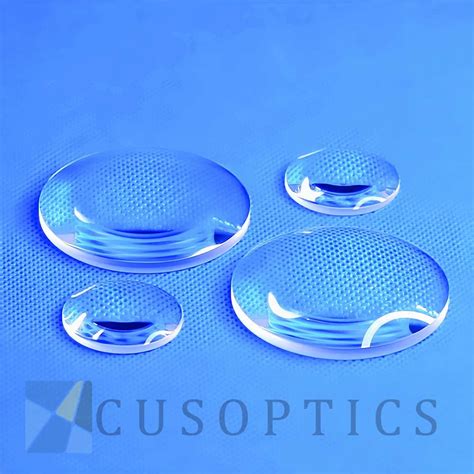 Custom Laser Collimating Plano-convex Lens - Sapphire, Quartz, K9/BK7 ...
