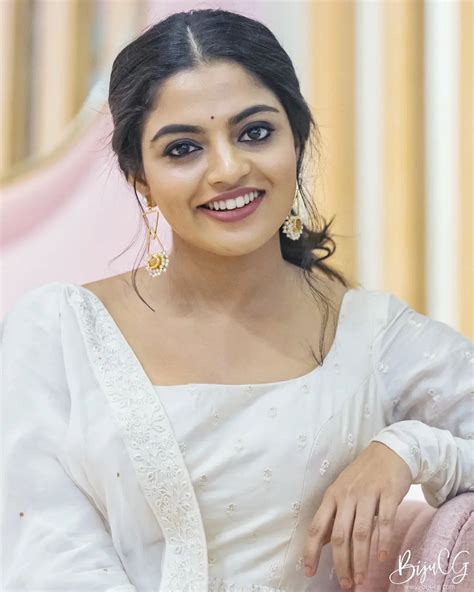 Actress Nikhila Vimal Stunning Look in White Salwar in Upcoming Film ...