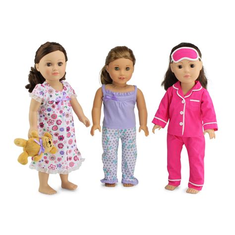 18 inch doll pajamas sale