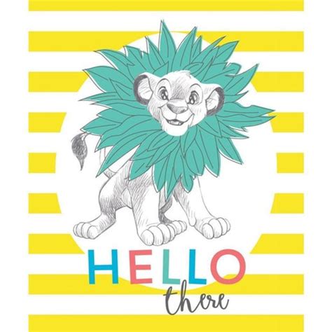 Disney Dress To Impress Collection - Lion King Simba Hello There Panel ...