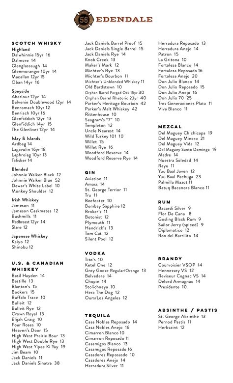 Menus | Silverlake area Restaurant & Bar | Los Angeles