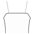 Dress Sewing Patterns - Dress with straps - Online Designer