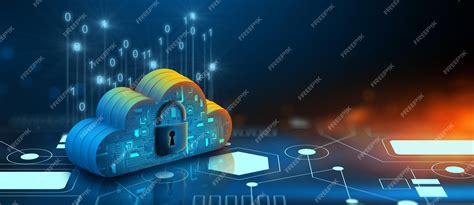Cloud computing technology internet storage network | Premium Photo