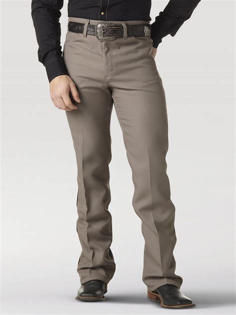 Wrangler® Men's Wrancher® Western Dress Pants - Black / Brown / Birch ...