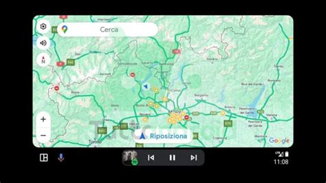 Google Maps porta i nuovi colori delle mappe su Android Auto