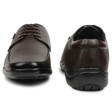 Buy Fortune Brown Formal Lacing Derby Shoes For Men REL-1 By Liberty