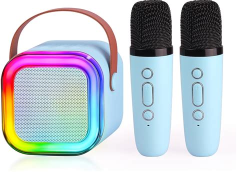 Amazon.com: Mini Karaoke Machine for Kids,Portable Bluetooth Speaker ...