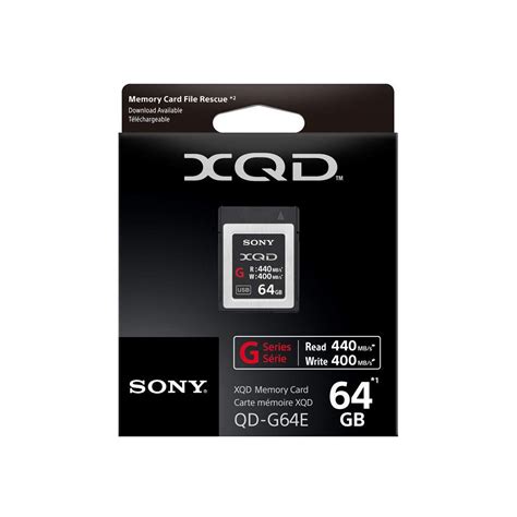 Sony Professional XQD G Series 64GB Memory Card | Future Forward