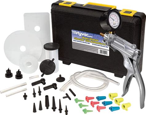 Kit de bomba de vácuo automotiva Mityvac MITMV8500 Silverline Elite | Amazon.com.br