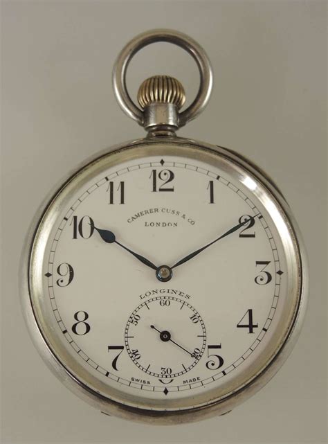 Silver LONGINES vintage pocket watch c1927 in Antique Pocket Watches