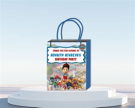 Paw Patrol Theme Return Gift Bag | Party Supplies India Online