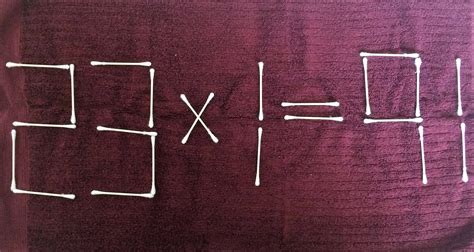 matches - Another Matchstick (cotton swab) puzzle - Puzzling Stack Exchange